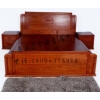 山東老榆木家具，定制家具，榆木雙人床廠家直銷！