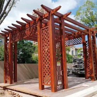鋁合金涼亭，廊架葡萄架，防腐涼亭，戶外涼亭，新中式?jīng)鐾?/></a>
<ul><li><a href=